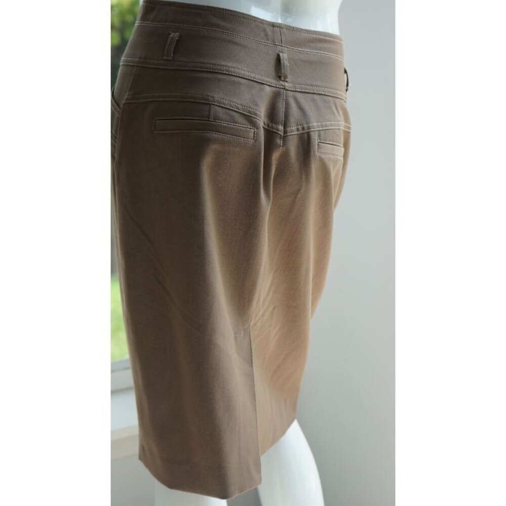 Cache Contour Collection Beige Skirt Size 4 - image 2